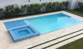 Pool with Spa