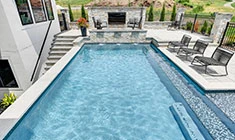In Pool Bench